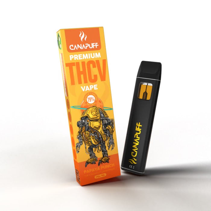 Papaya Punch 79% THCv – Canapuff – Disposable vape – 1 ml