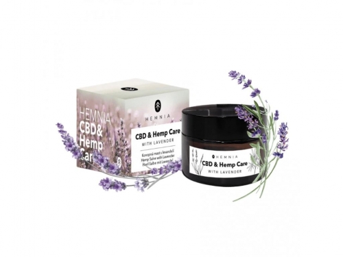 Hemnia CBD& Hemp Care – hemp ointment with lavender 250 mg CBD, 50 ml