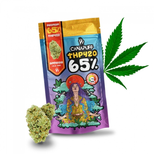 THP420 Amnesia Flowers 65% - Canapuff 1g