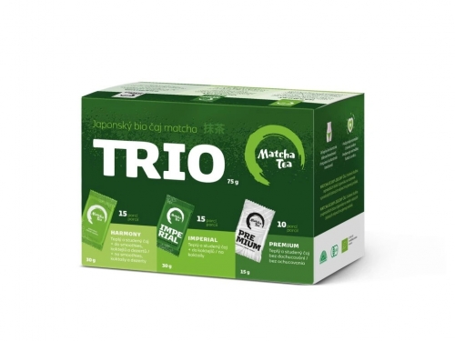 ORGANIC MATCHA TEA TRIO 70 G