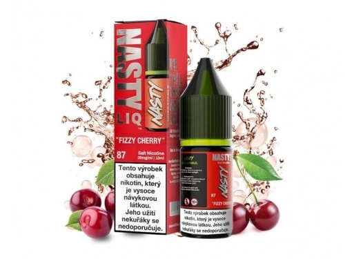 NASTY LIQ Fizzy Cherry 10ml - Salt liquid Nicotine: 20mg