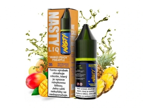 NASTY LIQ Mango Peach Pineapple 10ml - Salt liquid Nicotine: 20mg