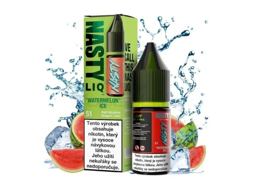 NASTY LIQ Watermelon Ice 10ml - Salt liquid Nicotine: 20mg