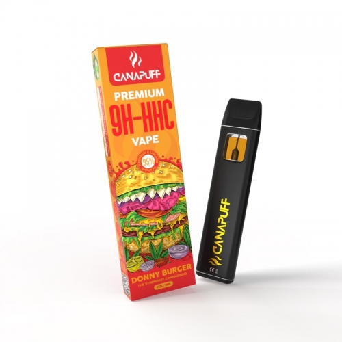 Donny Burger 95% 9H-HHC – Canapuff Disposable Vape, 1 ml