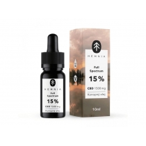 Hemnia Full Spectrum CBD Hemp oil 15%, 1500 mg, 10 ml